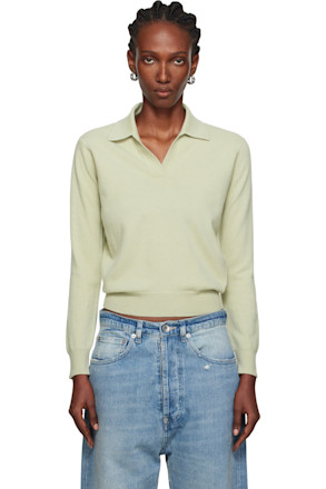 Khaki Longsleeve Polo