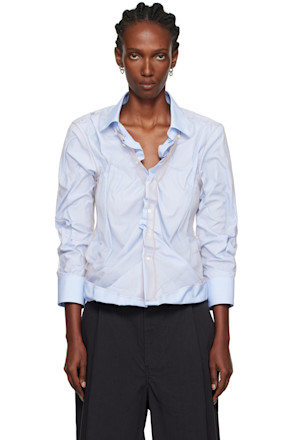 Blue Organic Cotton Shirt