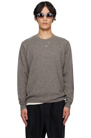 Brown Pilled Sweater