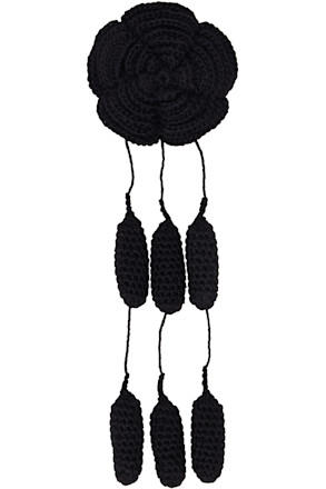 Black Blossom Brooch