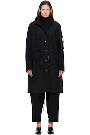 Moncler x EE72 Black Prapiroon Coat