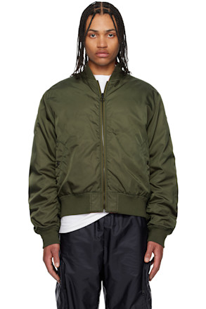 Mercedes-Benz by NIGO Khaki & Orange Neper Down Bomber Jacket