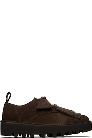 Brown Clarks Originals Edition Desert Khan EG Derbys