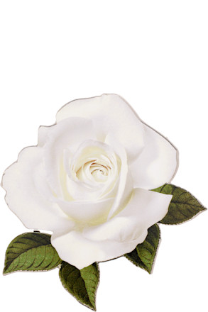 SSENSE Exclusive Bridal Capsule Rose Print Single Earring