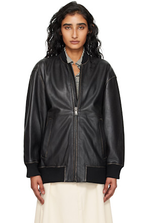 Black Tattico Leather Jacket