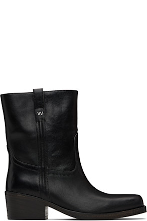 Black Ranch Boots