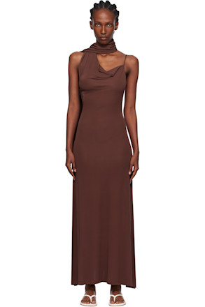 Burgundy Wisp Maxi Dress
