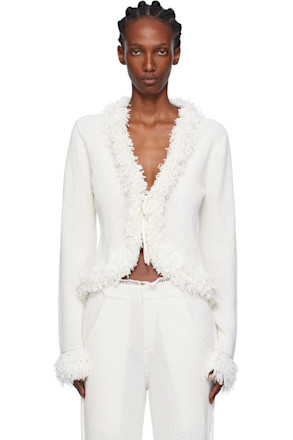 White Mello Cardigan