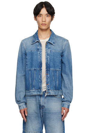 Blue Long Sleeve Denim Shirt