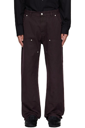 Purple 5-Pocket Jeans
