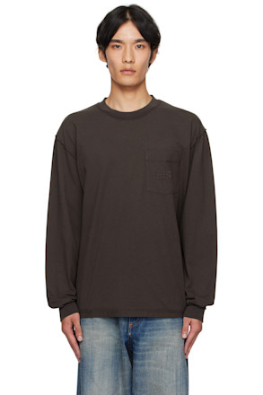 Brown Long Sleeve T-shirt