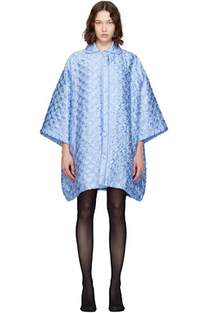 Blue Robe Shirt Coat