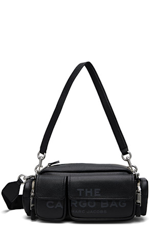 Black 'The Leather Cargo' Bag