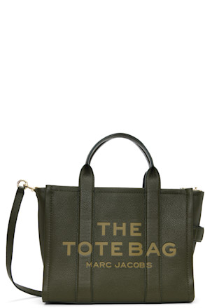 Green 'The Leather Medium' Tote