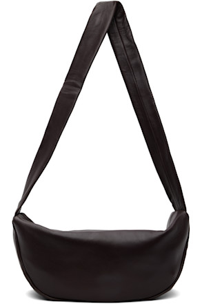 Brown Soft Crescent Bag