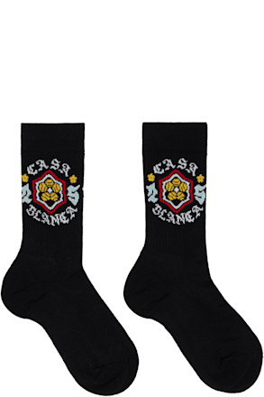 Black Emblem Socks