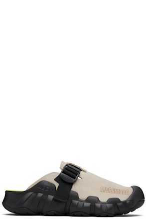 Taupe & Black KEEN Edition Hyperport Leather Clogs