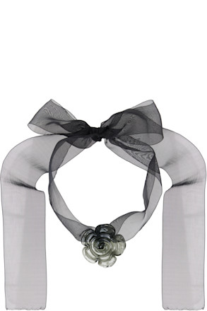 XL Rose Organza Necklace
