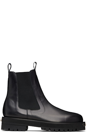 Black Space Chelsea Boots