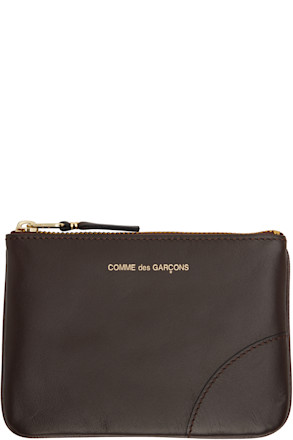 Brown Classic Small Pouch