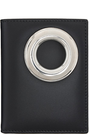 Black Eyelet Wallet