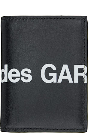 Black Huge Logo Group Wallet
