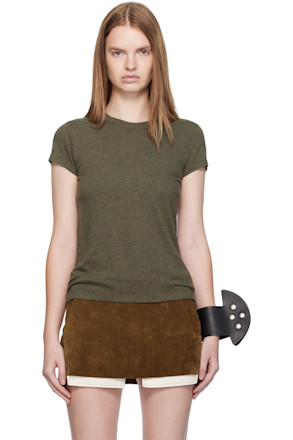 Khaki Concordians Cropped Level T-shirt