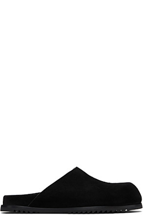 Black Concordians Granola Mule Loafers