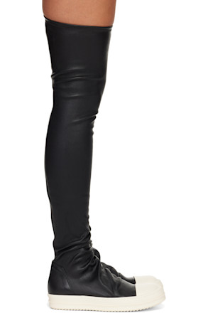 Black Concordians High Stocking Sneakers