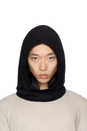 Black Concordians Knit Hood