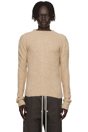 Beige Concordians Headon Pull Sweater