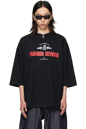 Black 'Casa de Chavarria' Buffalo T-shirt