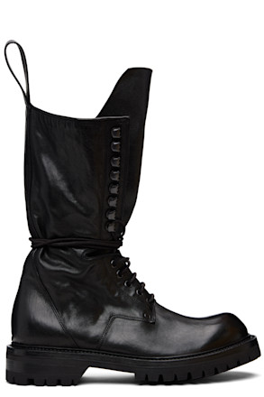 Black Concordians Army Boots