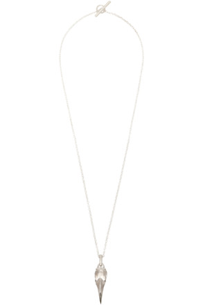 Miniature Wrinkled Hornbill Skull Necklace