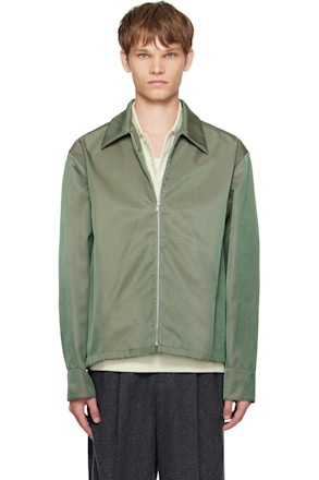 Green Zip Jacket
