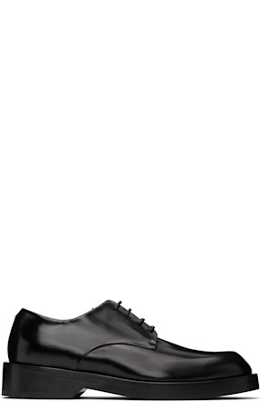 Black Lace-Up Derbys