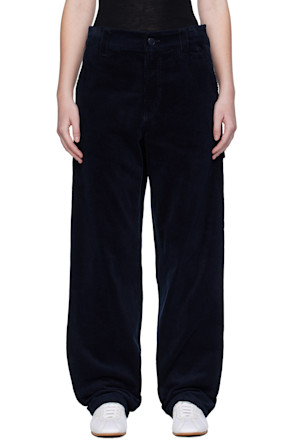 Navy Fergus Trousers