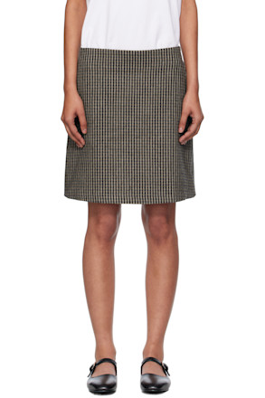 Brown Adelma Miniskirt