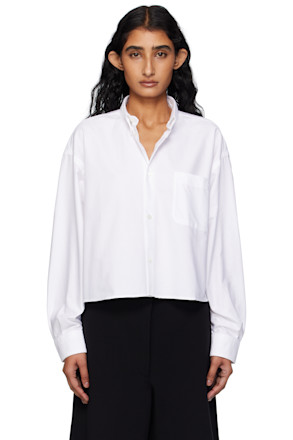 White Sophia Button Down Shirt