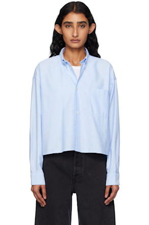 Blue Sophia Button Down Shirt