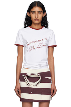 White Ringer T-shirt