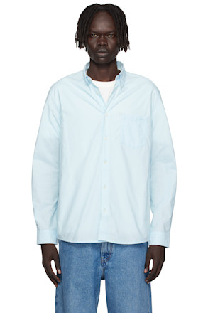 Blue Edouard Logo Shirt