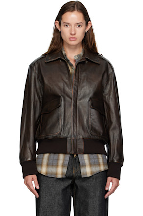 Brown A2 Leather Jacket