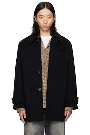 Black Bellandi Cashmere Coat