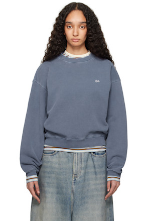 Blue 'ERL' Crewneck Sweatshirt