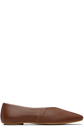Brown Catullo Ballerina Flats