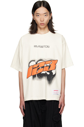 White 'Metaphor' CVA T-shirt