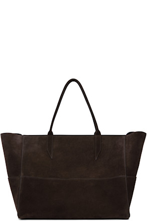 Brown Incognito Large Cabas Tote