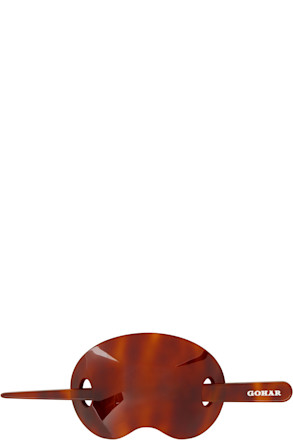 Brown & Black Bean Barrette
