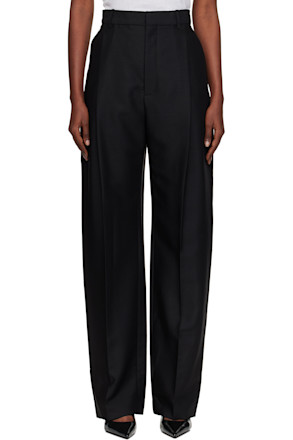 Black Light Mid Rise Trousers
